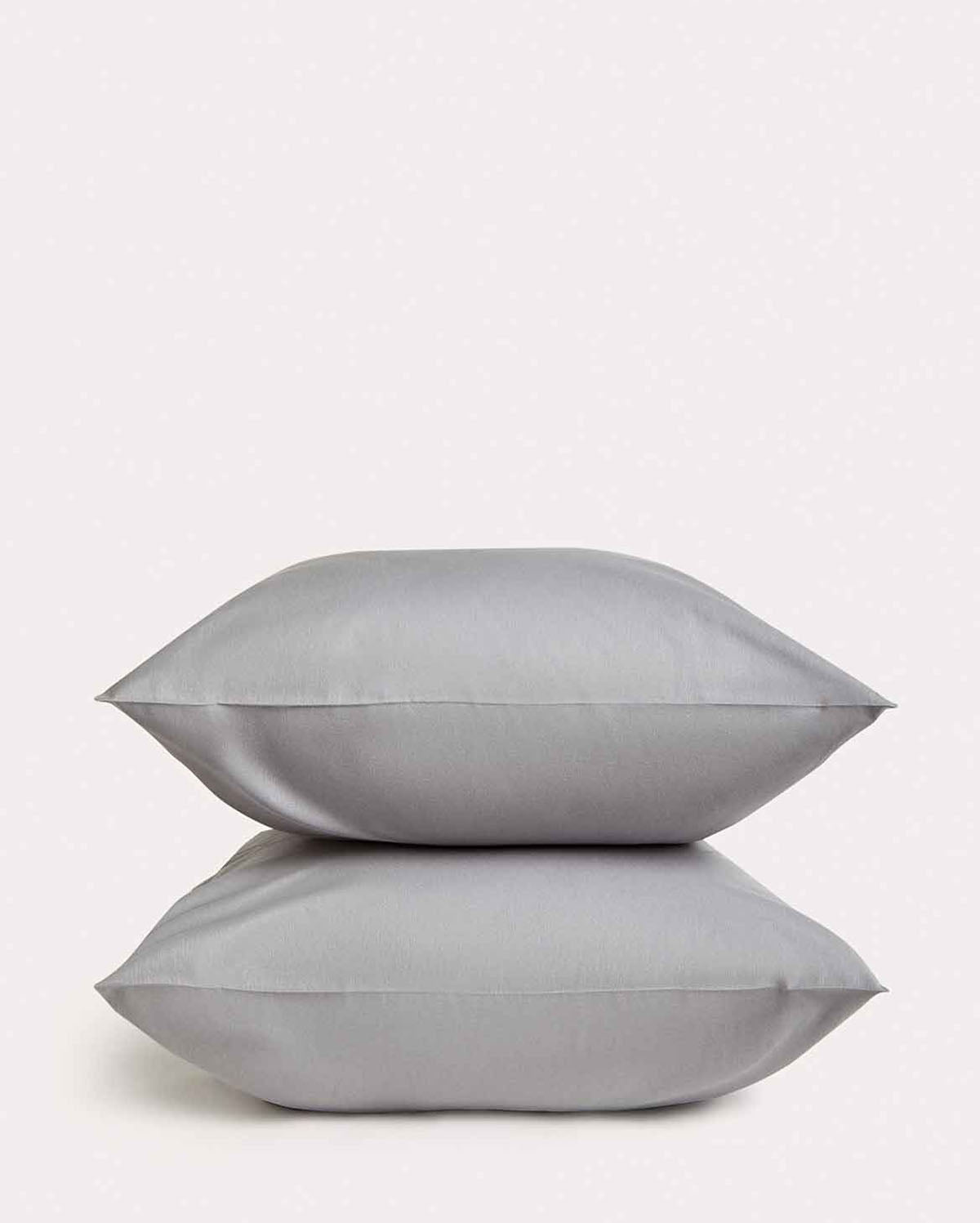 Classic Percale Pillowcase 2pcs - Dove Grey