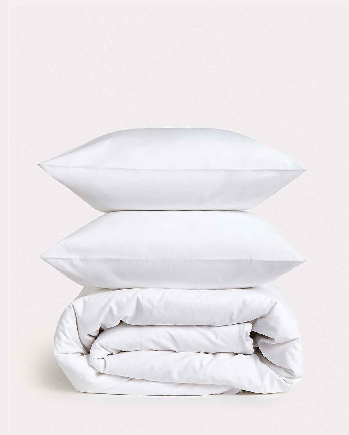 Classic Percale - Duvet Cover Set - White