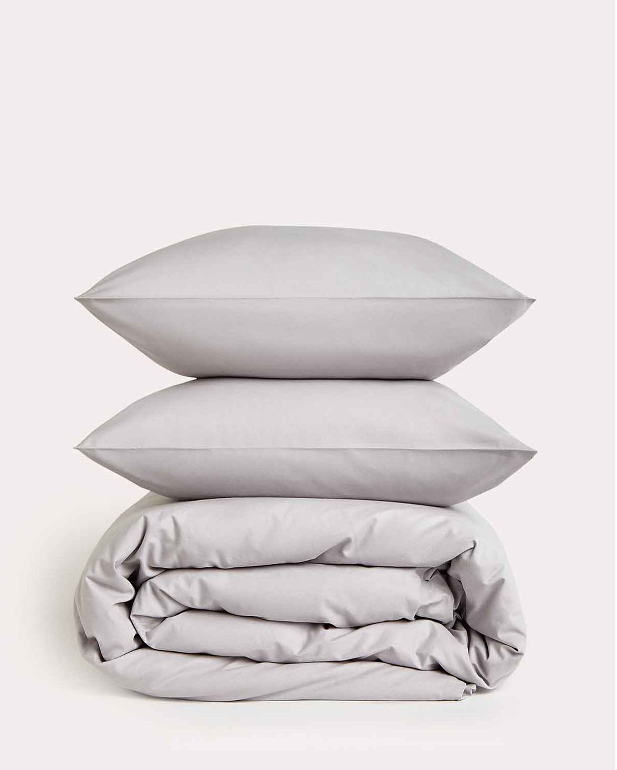 Classic Percale - Duvet Cover Set - Grey