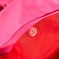 Reversible Sateen Bedding Set - Fuchsia & Red