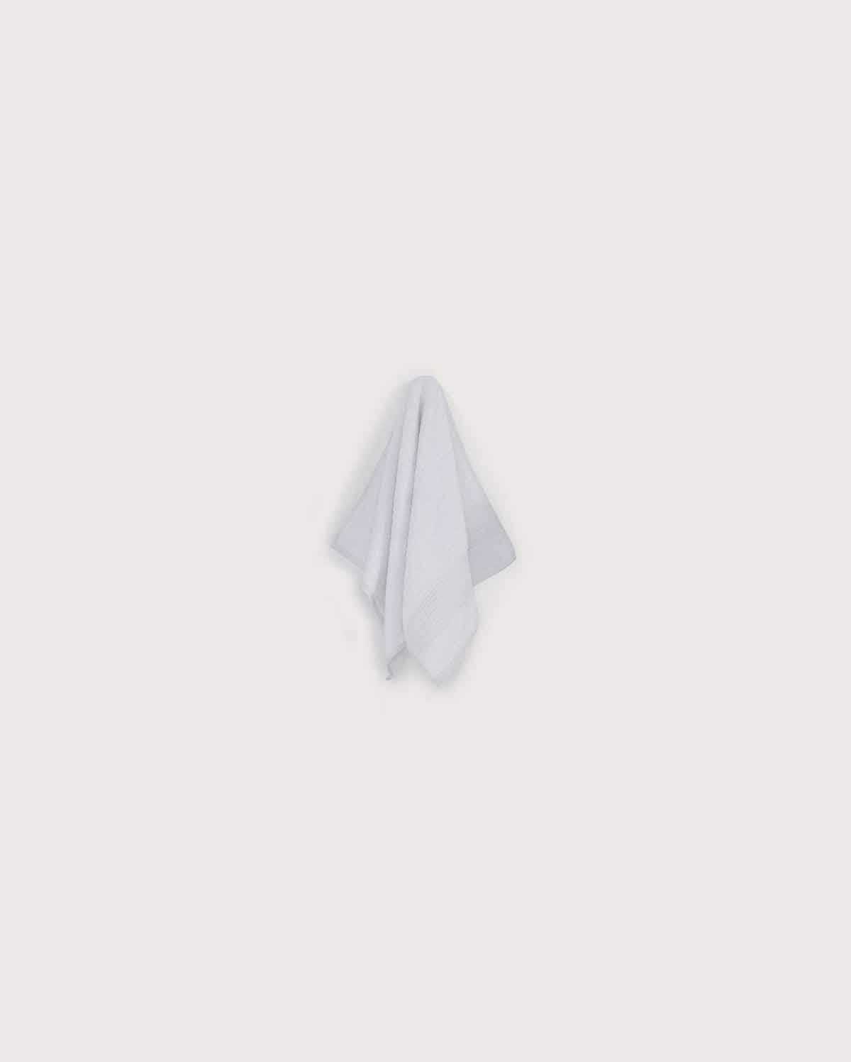Cotton Plush Spa Towel Set - White (3 Towels)